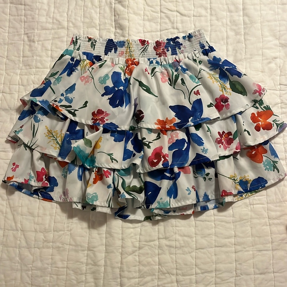 Cake for dinner laurel layered miniskirt summer bloom, size medium